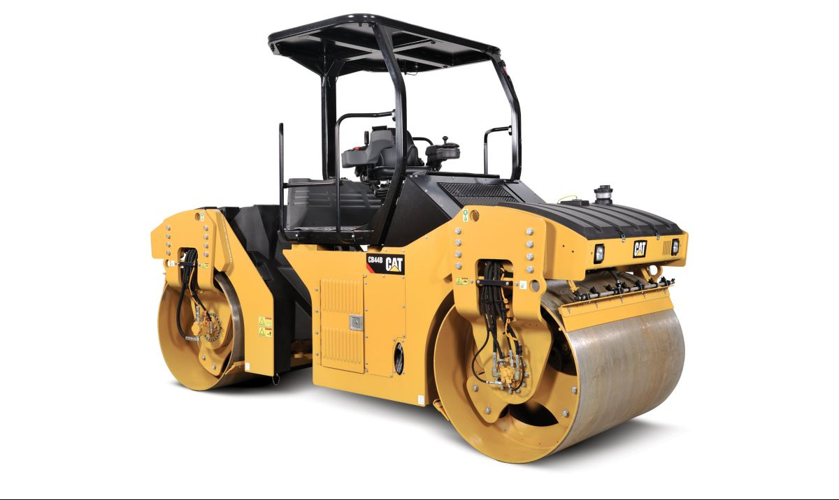 CAT CB44B CB54B Vibratory Asphalt Compactors – Ross Reid Contractors Ltd